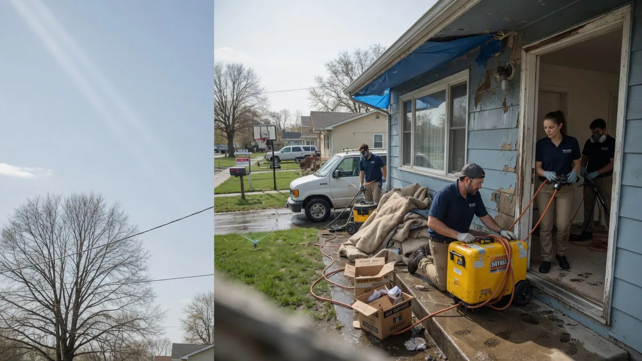 Basement Flood Cleanup in Botkins, OH near me